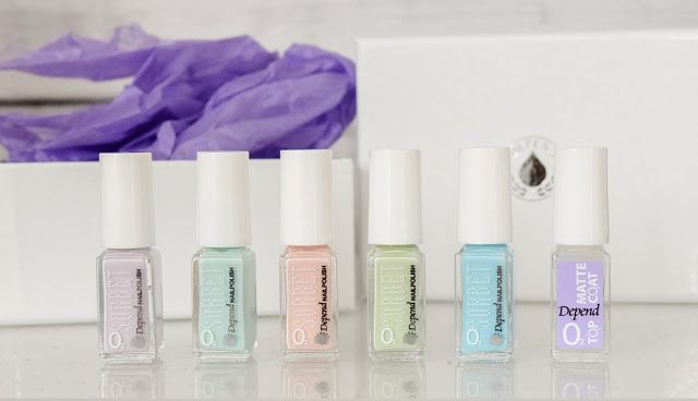 Depend Five Shades of Sorbet