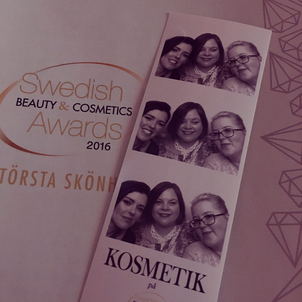 Swedish Beauty & Cosmetics Awards 2016