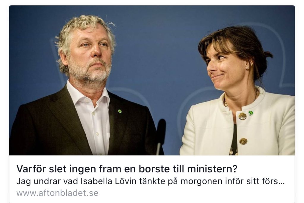 Aftonbladet Isabella Lövin