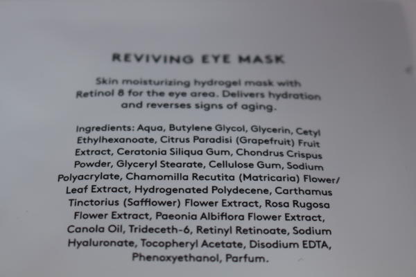 Verso Reviving Eye Mask