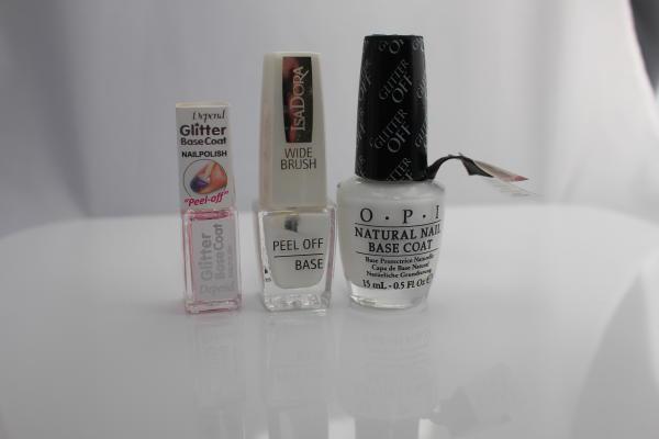 Peel off base coats