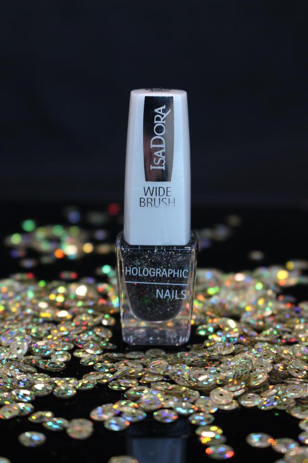 IsaDora Holographic Glitter Nails