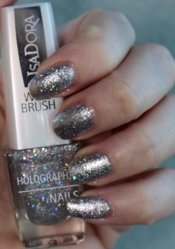 IsaDora Holographic Glitter Nails