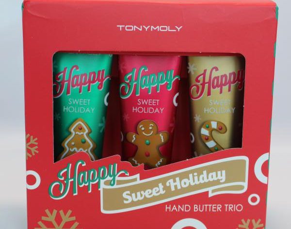 TonyMoly Happy Sweet Holiday hand cream trio