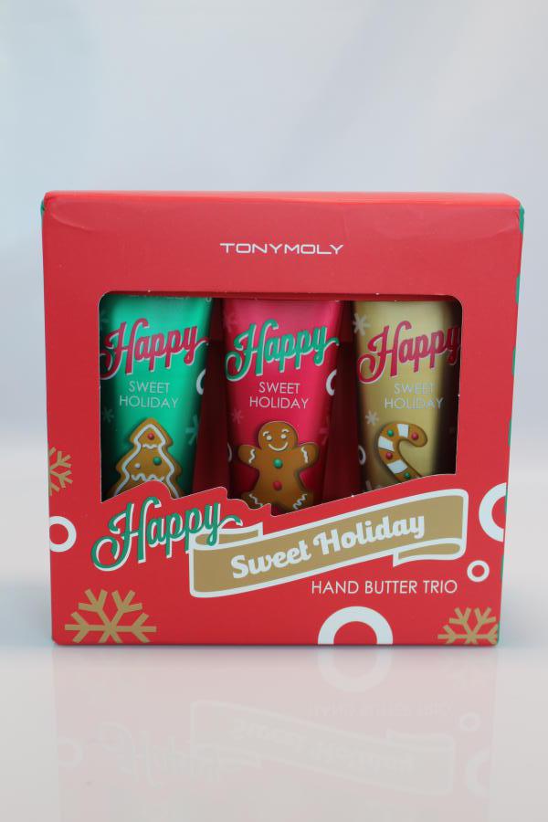 TonyMoly Happy Sweet Holiday hand cream trio