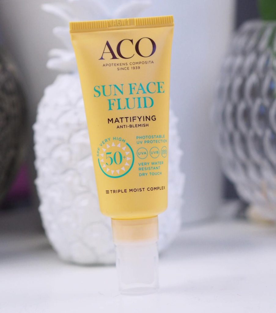 ACO Sun Face Fluid Mattifying spf 50