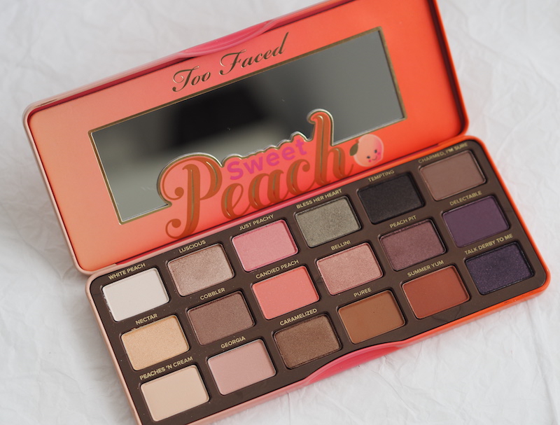 Sweet peach palette