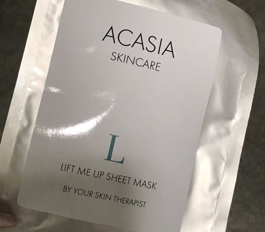 Acasia Lift me up sheet mask