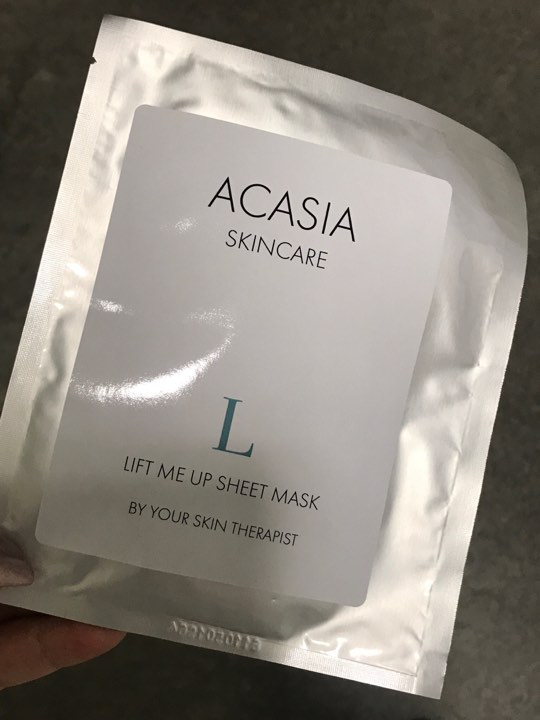 Acasia Lift me up sheet mask