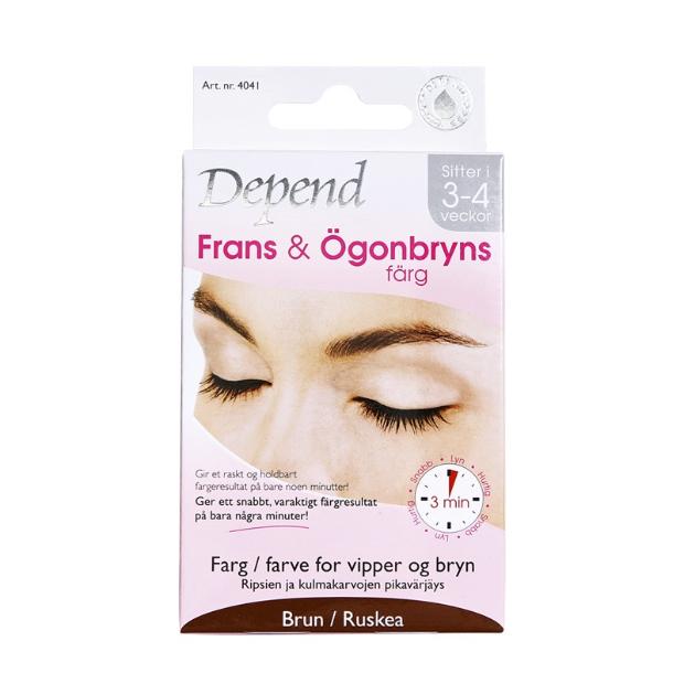 Recension Depend Frans And ögonbrynsfärg Daisy Beauty