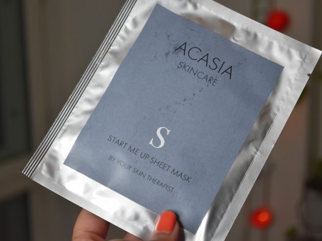 Acasia Skincare Start Me Up Sheetmask