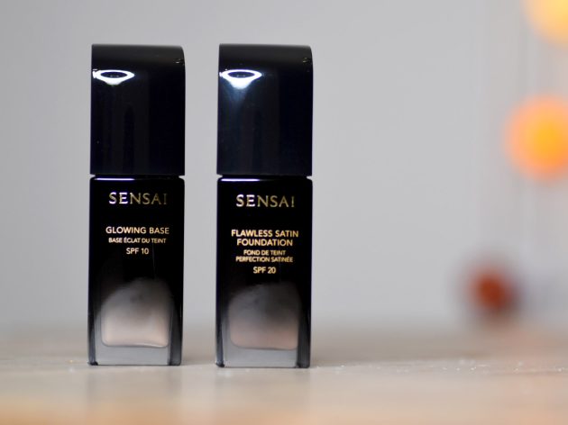 smink jag inte klarar mig utan i London Sensai Glowing Base Satin Foundation