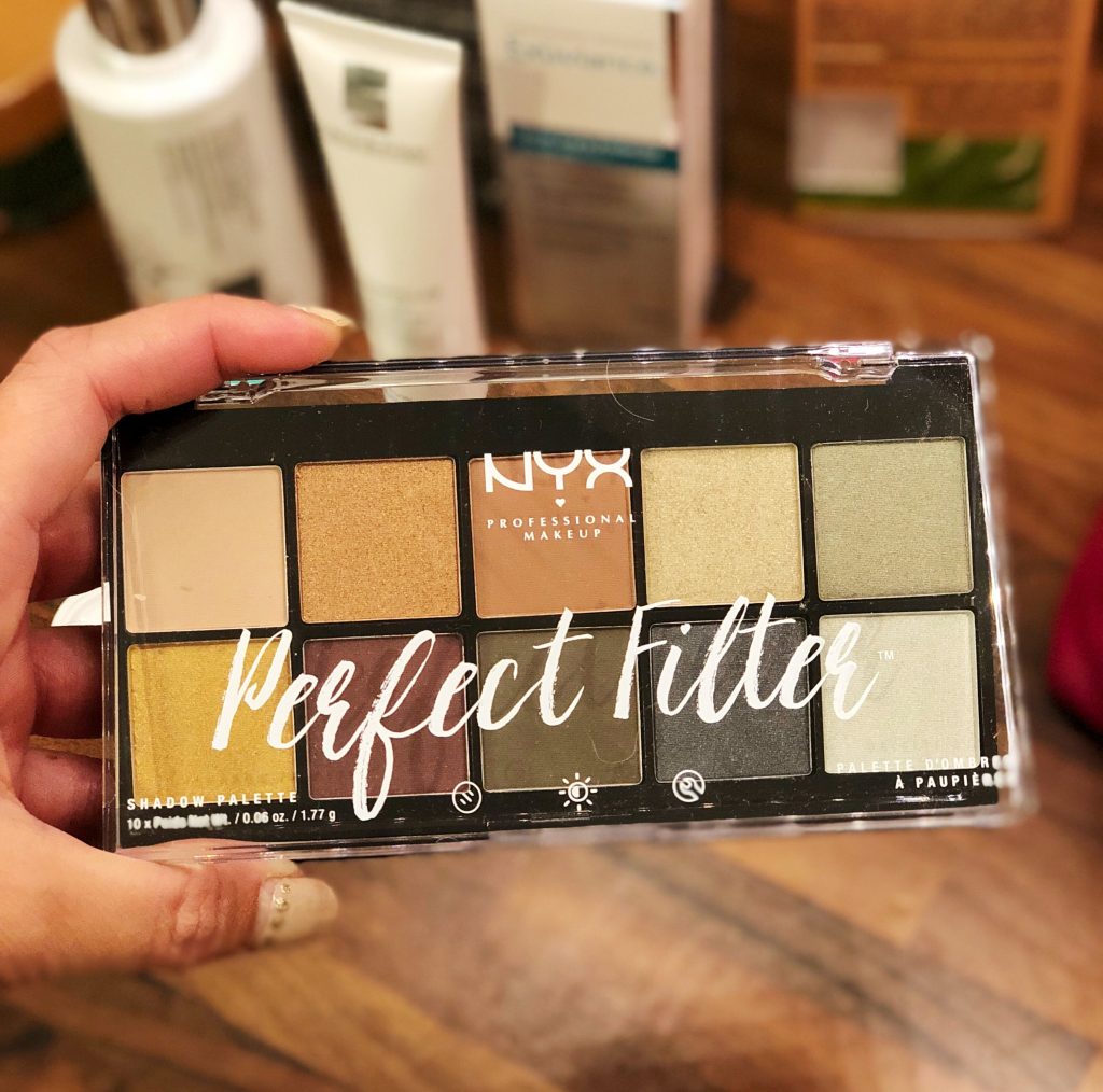 NYX Perfect Filter Shadow Palette Olive You