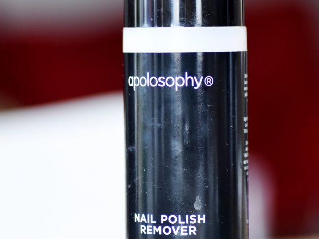 nagellacksborttagningsmedel, apolosophy nail polish remover