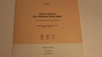 Kicks beauty vitamin c sheet mask