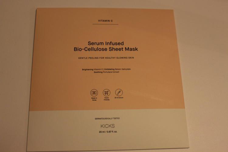 Kicks beauty vitamin c sheet mask