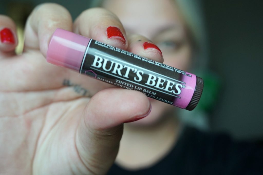 burt bees tinted lip balm