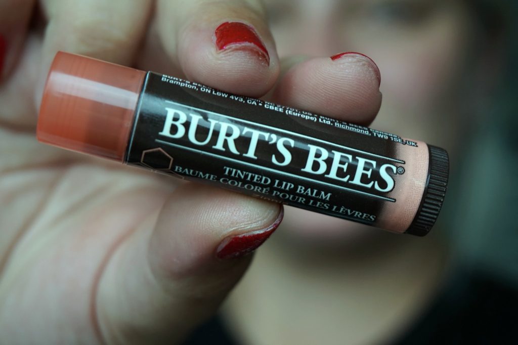 burt bees tinted lip balm
