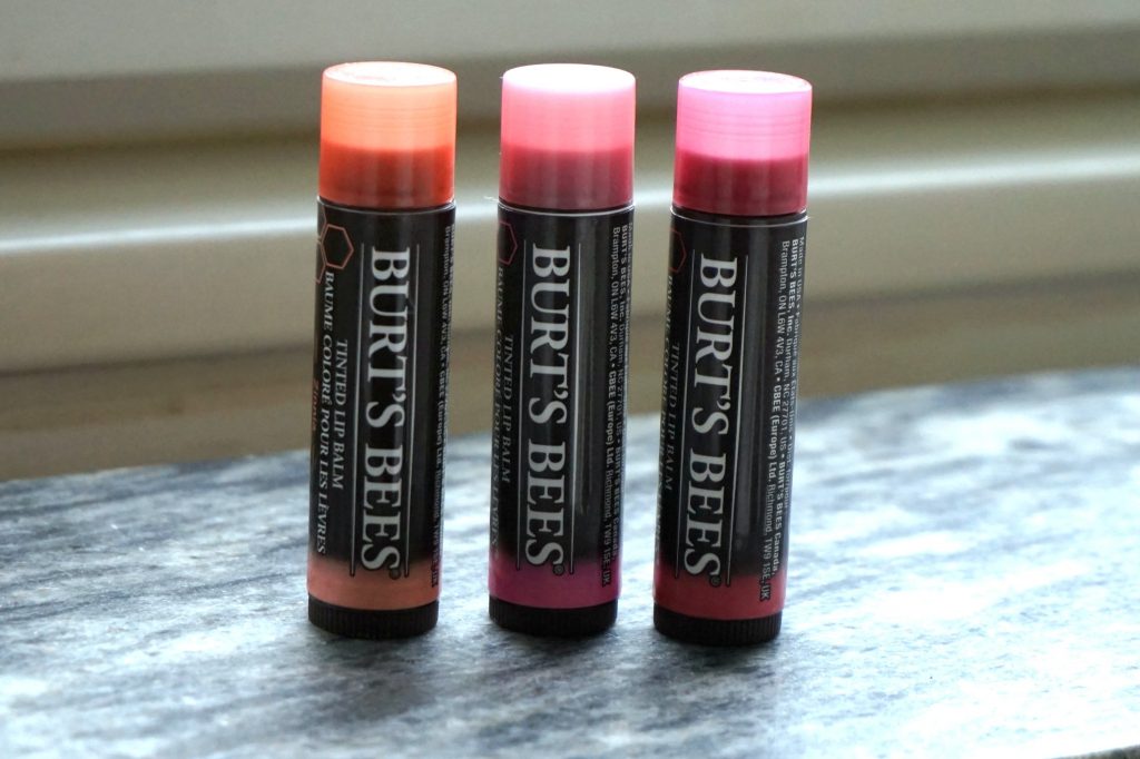 Burt Bees tinted lip balm