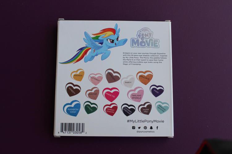 My Little Pony the movie palette