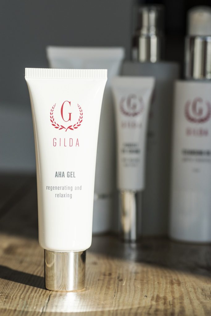 Skräddarsydd hudvård från Gilda Cosmetic AHA gel