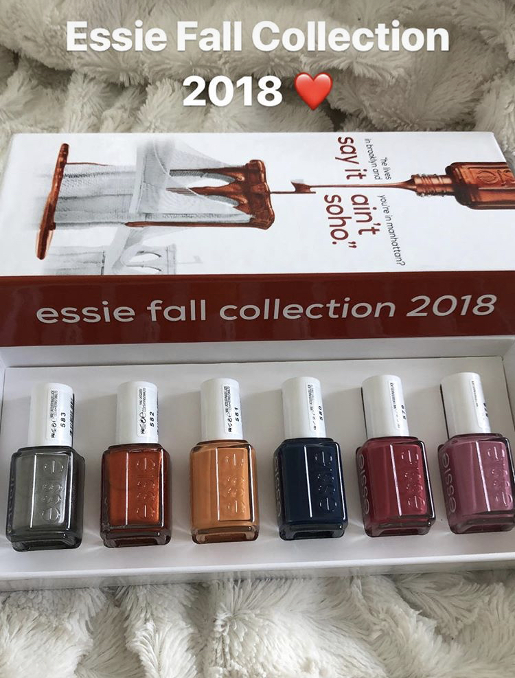 Essie fall collection 2018