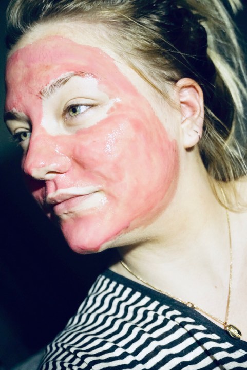 boscia luminizing pink mask