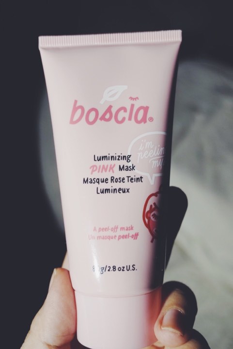 boscia luminizing pink mask