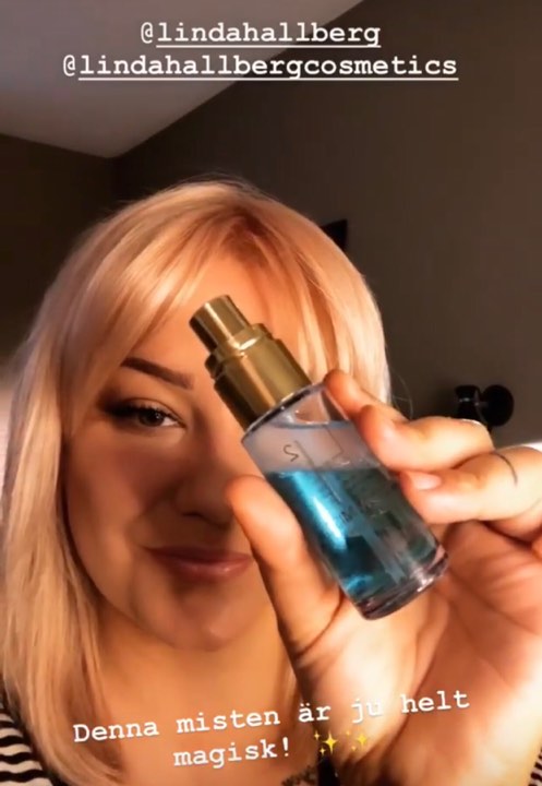 Linda Hallberg Cosmetics H2Glow Face mist