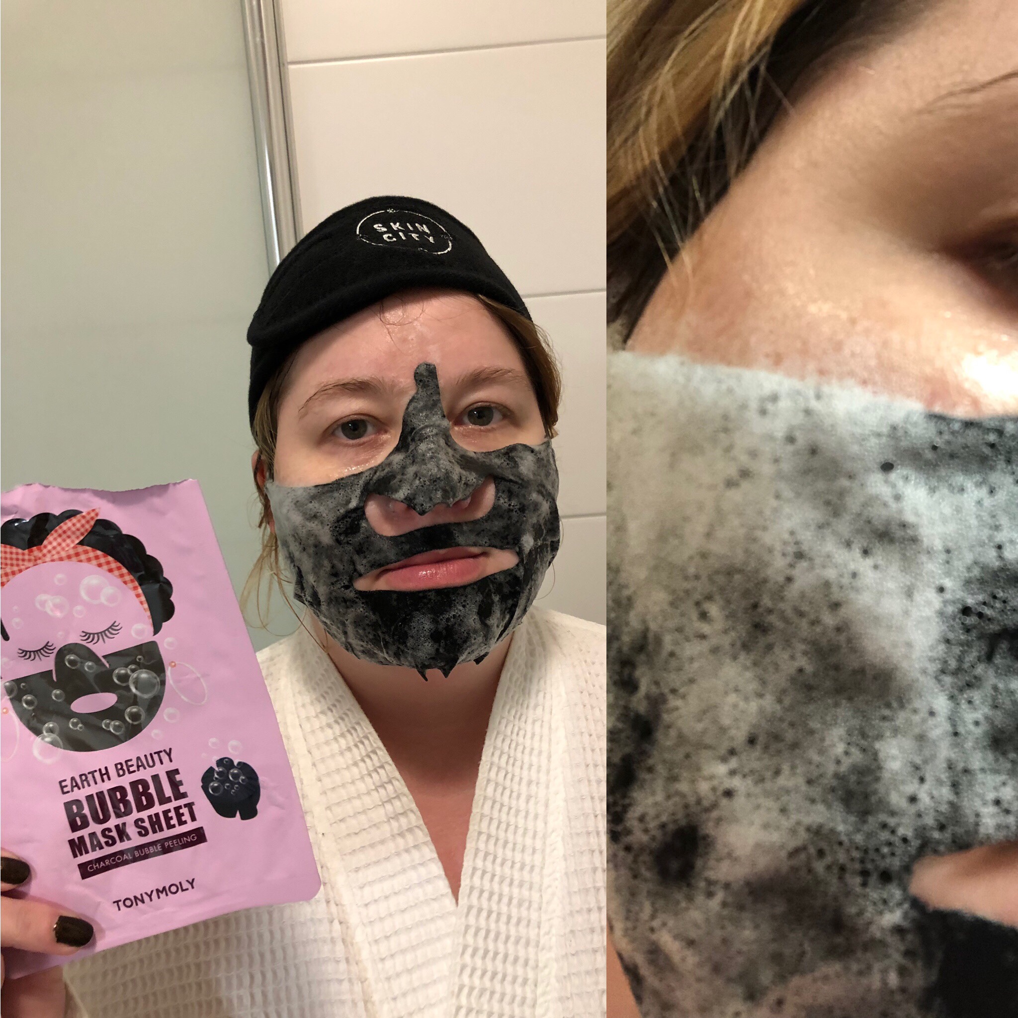  Tonymoly Earth Beauty Bubble Sheet Mask