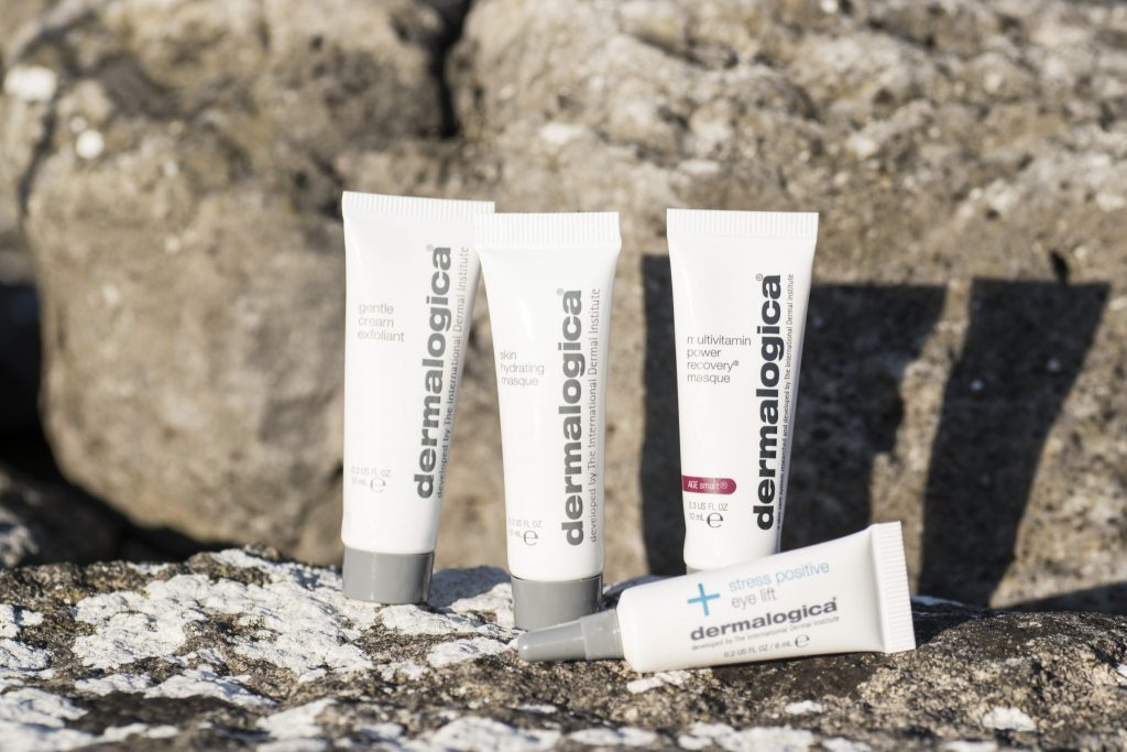 Dermalogica masque kit Skin hydrating Masque Gentle Cream Exfoliant Multivitamin Power Recovery Masque Stress Positive Eye Lift