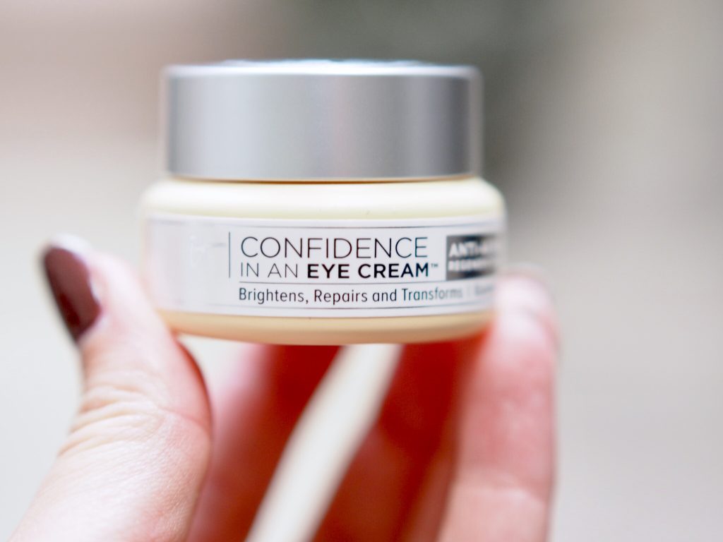 Confidence in an eye cream