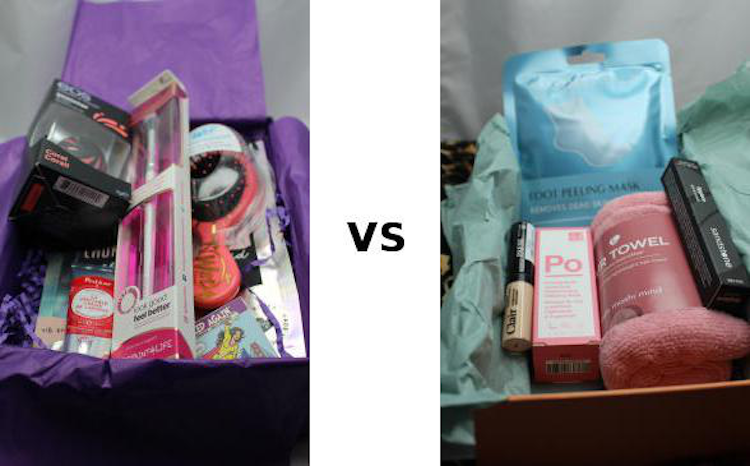 Goodiebox vs Lookfantastic Beautybox oktober 2019