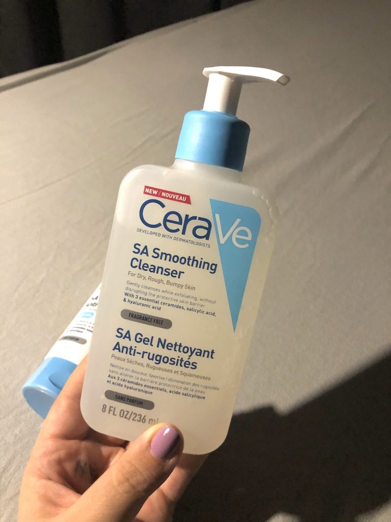 CeraVe SA Smoothing cleanser