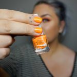 orange nagellack