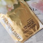 Sheet mask med snigelsekret