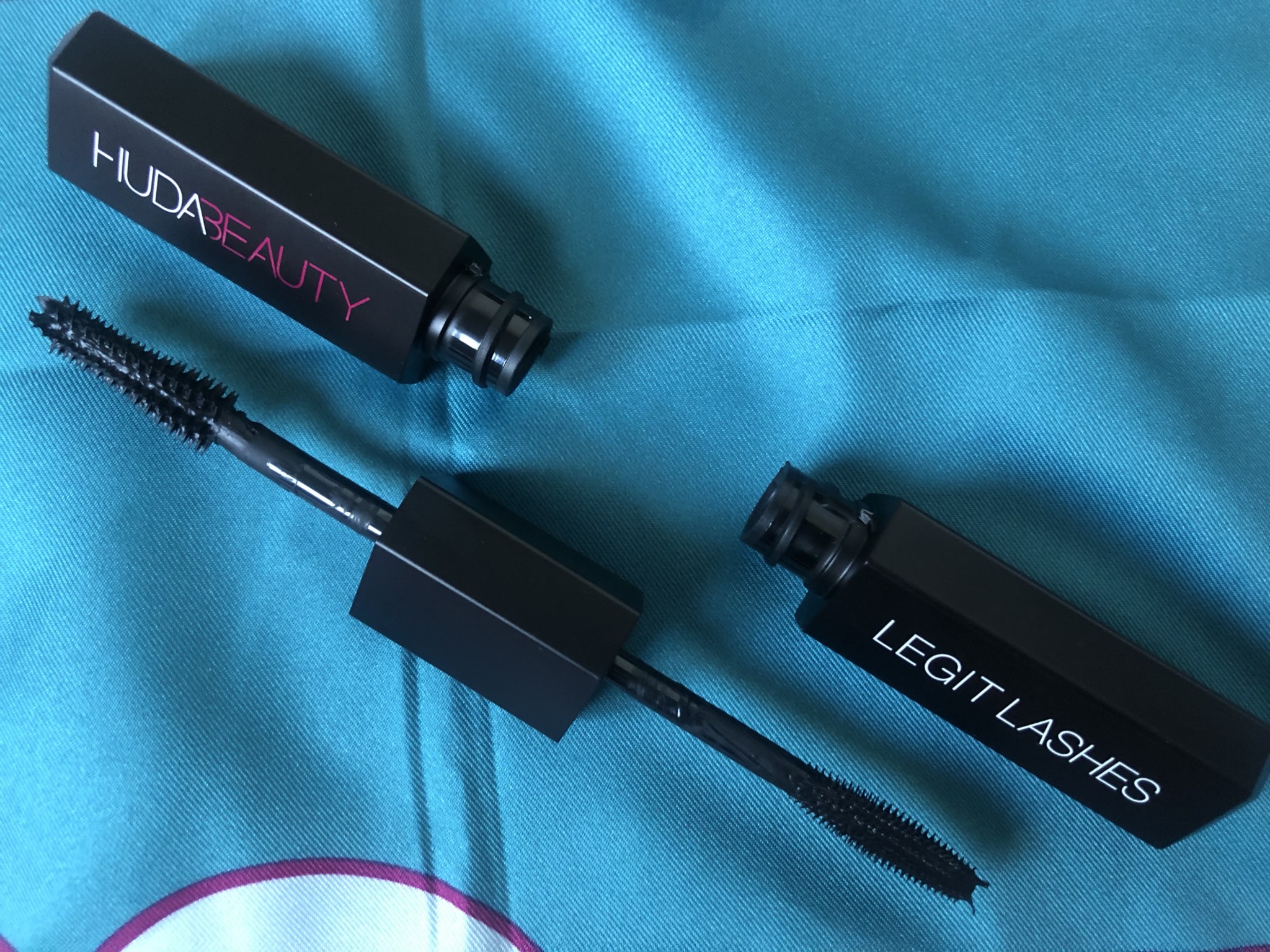 Huda Beauty Legit Lashes Double Ended Mascara.