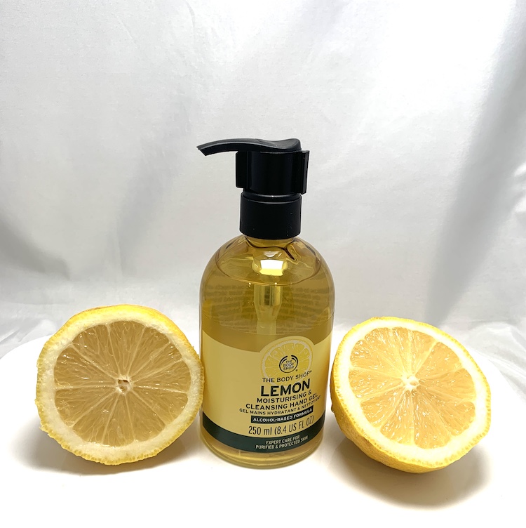 Body shop lemon hand