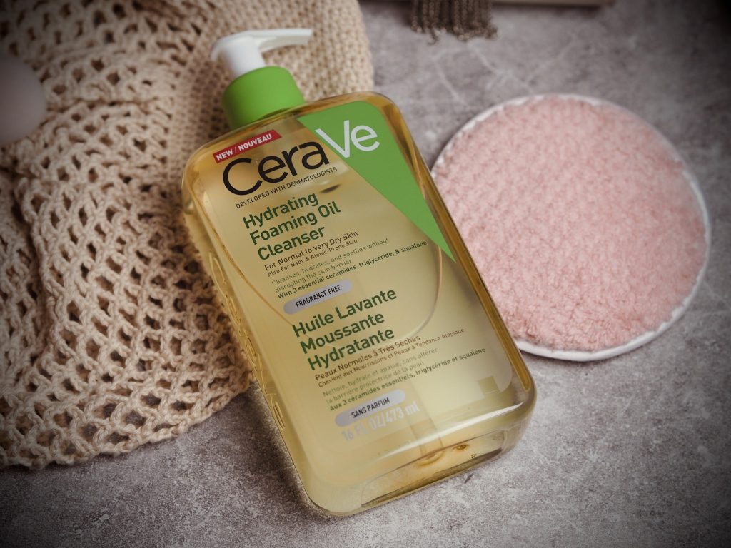 CeraVe Hydrating Foaming Oil Cleanser