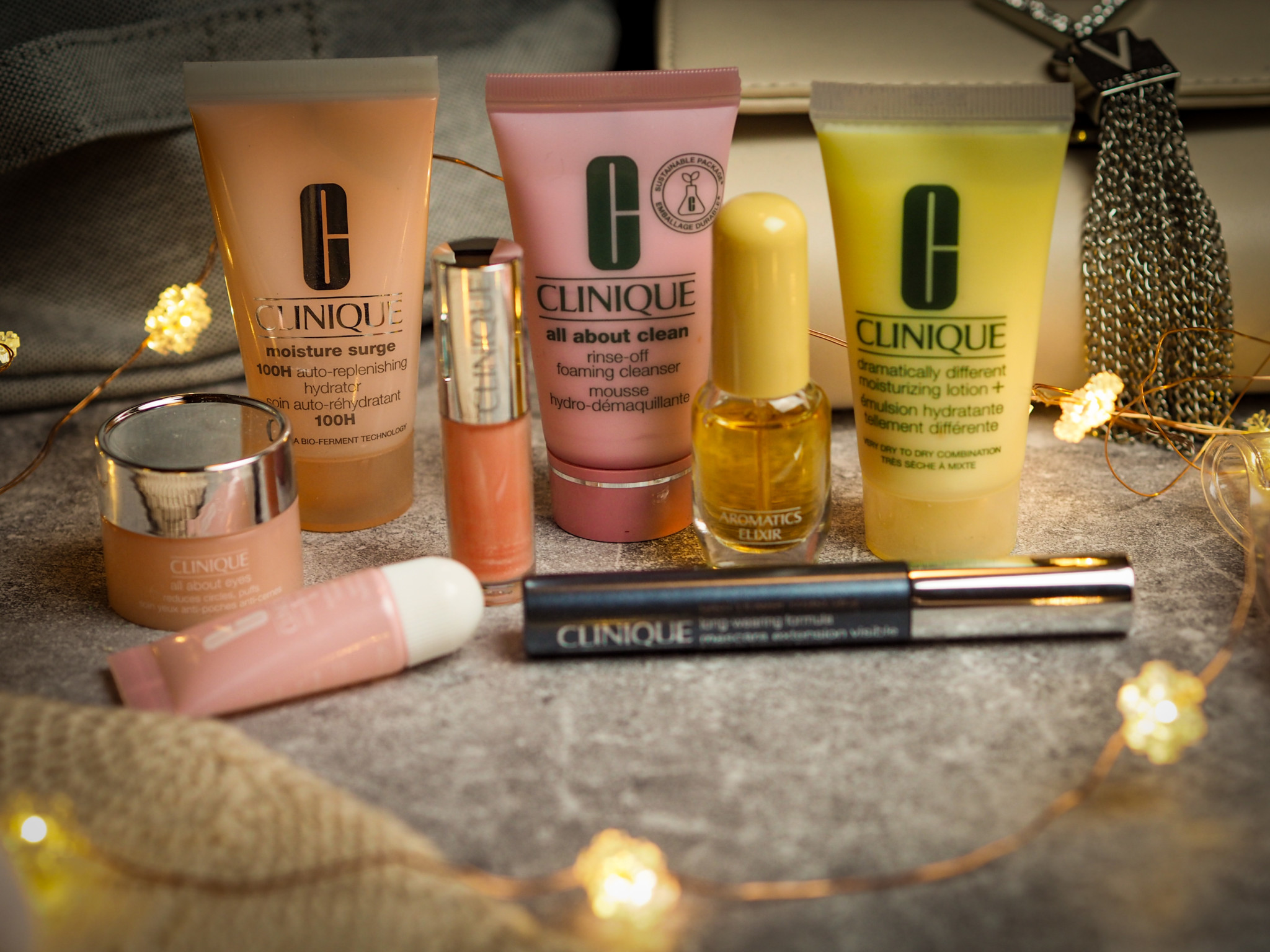 Favoriterna från Cliniques julkalender Daisy Beauty