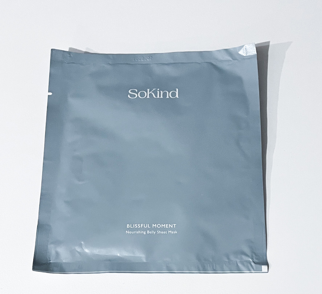 Sheet mask för babymagen 
