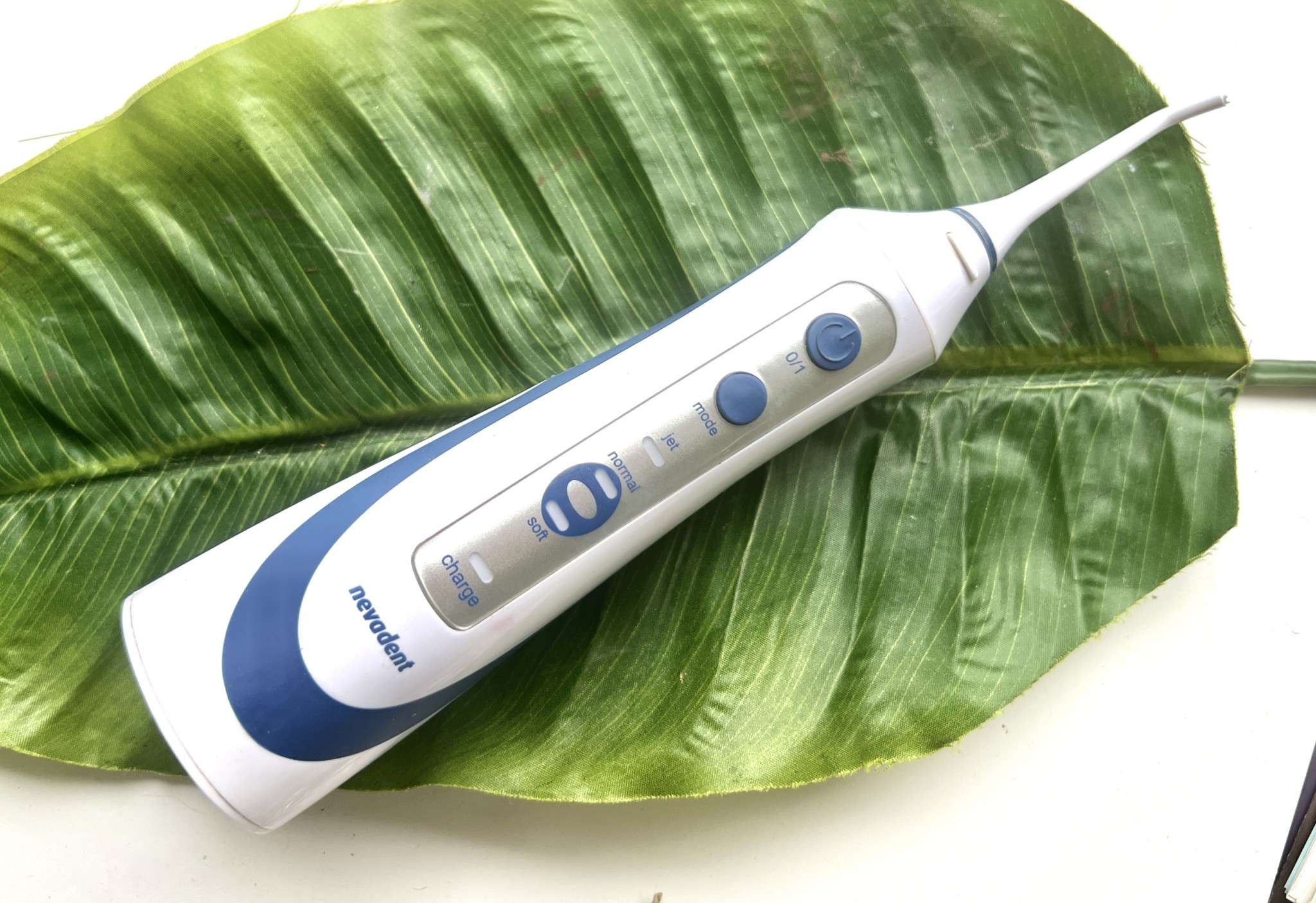 Recension av Nevadent Water Jet Flosser från Lidl - Daisy Beauty