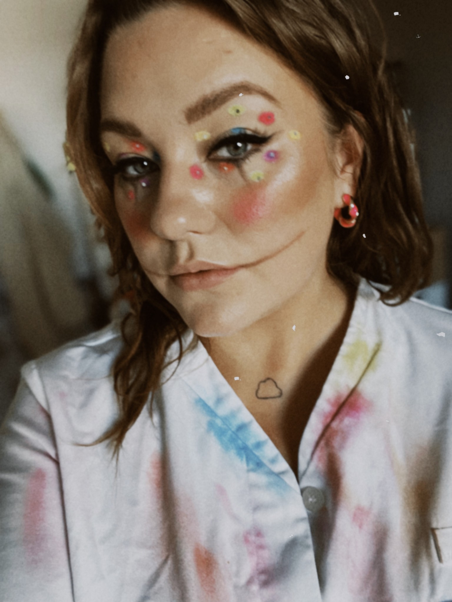 En halloween look blev det i år! Daisy Beauty