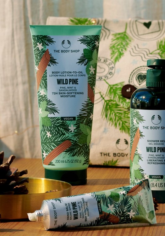 The Body Shop Pine & Divine Wild Pine Essentials Gift
