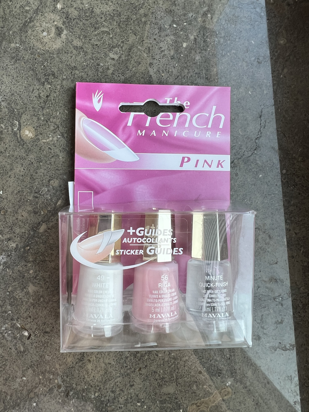 Mavalas French manicure kit