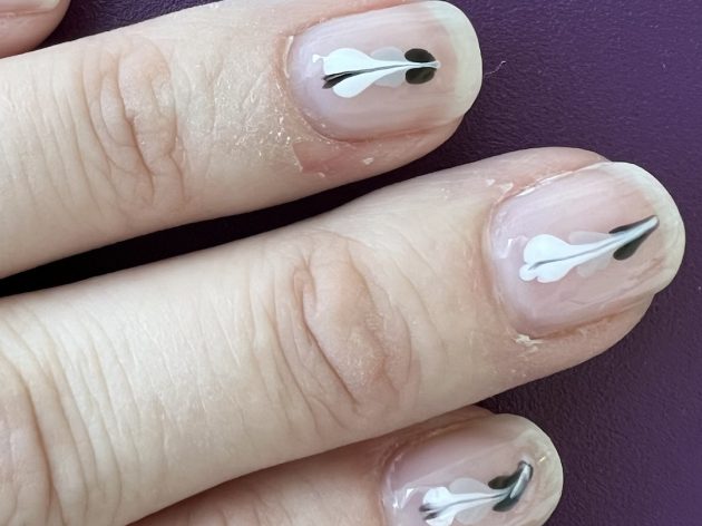 nageldesign med Depend Gel iQ