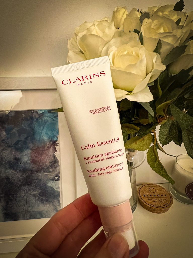 Clarins calm essentiel Spotnicks lotion