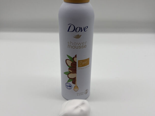 Dove Shower Mousse with argan oil