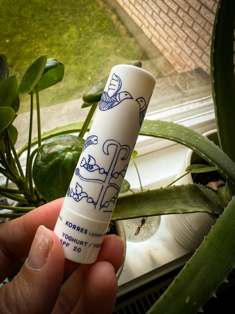 Korres Yoghurt lip balm