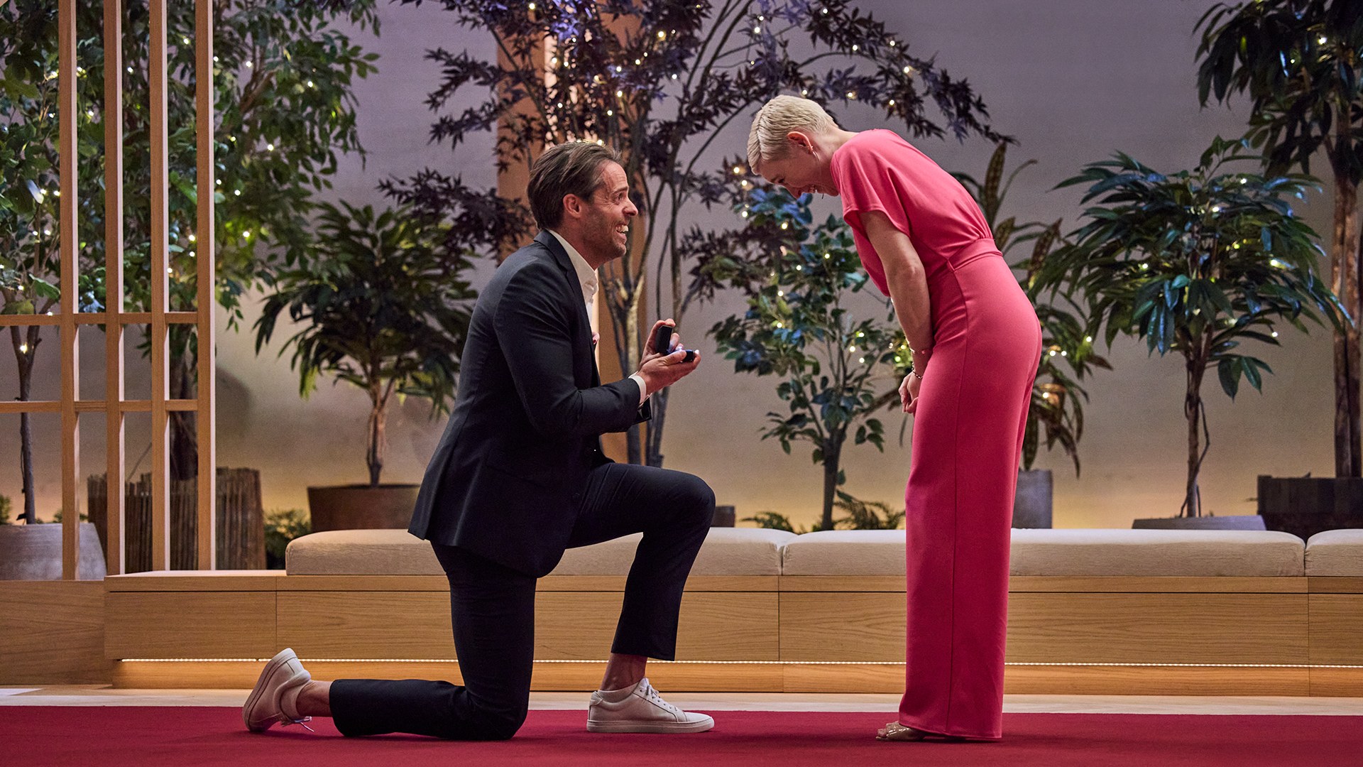 Ola och Milly i Love is blind Sverige